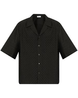 McQueen Short Sleeve Shirts - Black