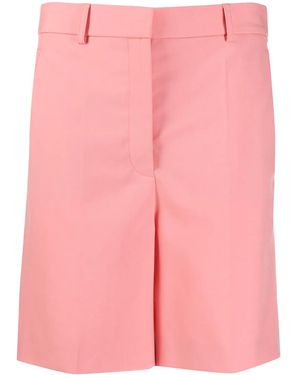 Stella McCartney High-Waisted Tailored Shorts - Pink