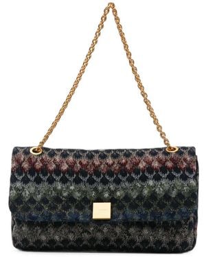 Missoni Minibutton Lace Shoulder Bag - Black