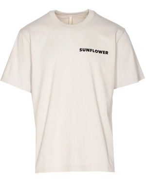 sunflower T-Shirt Con Stampa Logo - Bianco