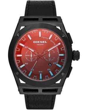 DIESEL Time Frame Chronograph 48Mm Watch - Red