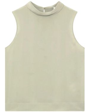 Lardini Sleeveless Top - Natural