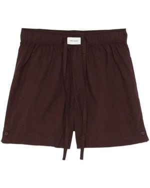 Entire studios Drawstring Shorts - Purple