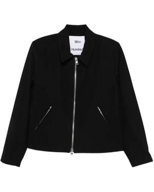 Won Hundred Zip-Up Shirt Jacket - Black