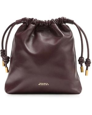 Isabel Marant Bolso De Hombro Silven Mini - Marrón