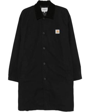 Carhartt Webster Mantel Mit Logo-Patch - Schwarz