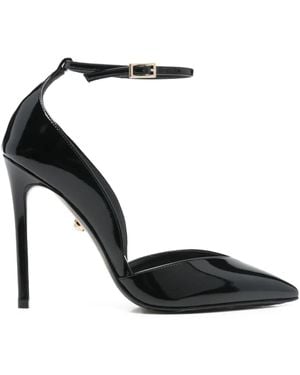 ALEVI 110Mm Ankle Strap Court Shoes - Black