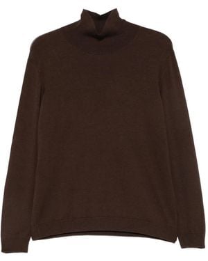 Weekend by Maxmara High-Neck Jumper - Brown