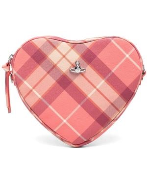 Vivienne Westwood Alexa Heart Crossbody Bag - Pink