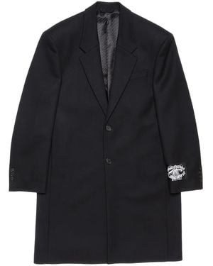 Acne Studios Single-Breasted Coat - Blue