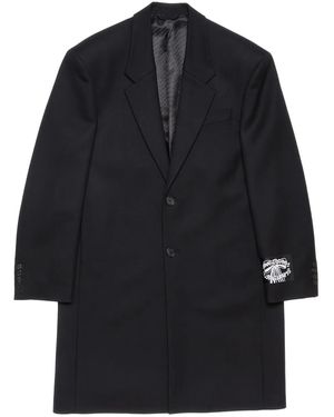 Acne Studios Single-Breasted Coat - Blue
