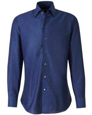 Fray Camisa Cannes De Manga Larga - Azul