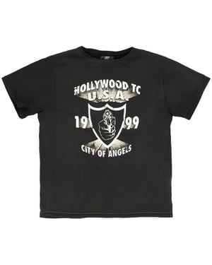 HTC City Of Angels Graphic-Print T-Shirt - Black