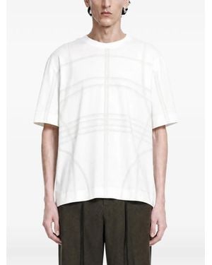 Craig Green Flatlock Short-Sleeve T-Shirt - White