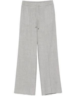 Berwich Drawstring Trousers - Grey