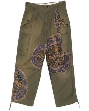 KHOKI Patch Trousers - Green
