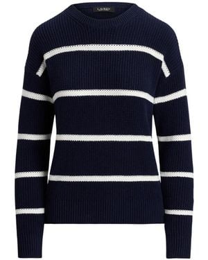 Ralph Lauren Striped Sweater - Blue