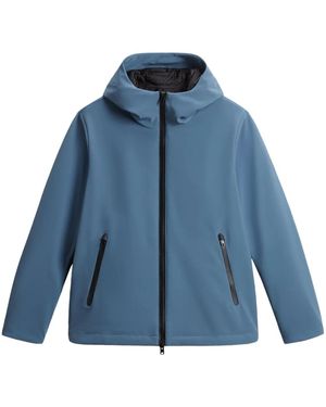 Woolrich Pacific Soft シェル ジャケット - ブルー