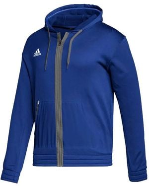 adidas Team Issue Full-Zip Hoodie - Blue