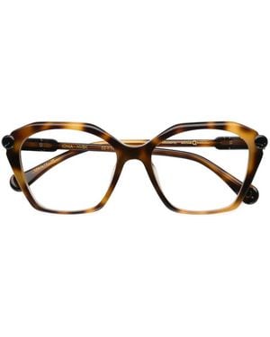 Etnia Barcelona Ionia Geometric-Frame Glasses - Black
