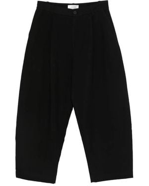 Studio Nicholson Pleated Trousers - Black