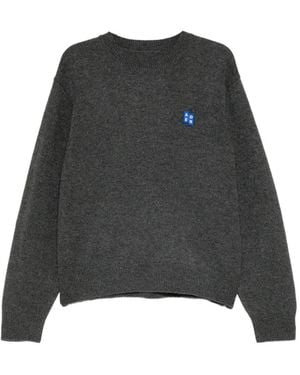 Adererror Logo-Patch Sweater - Black