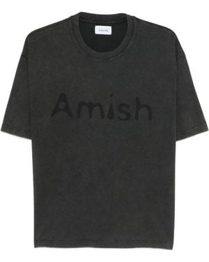 AMISH Logo T-Shirt - Black