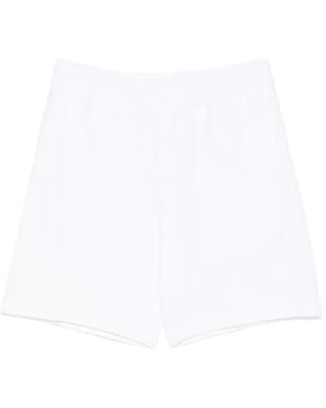 Givenchy Logo Cotton Shorts - White