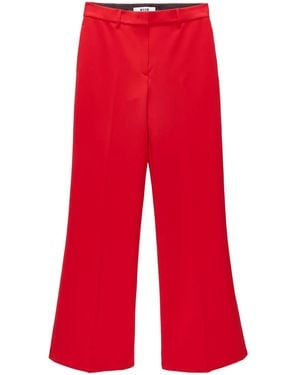 MSGM High-Waist Tailored Trousers