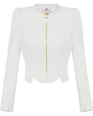 Elisabetta Franchi Jacket - White