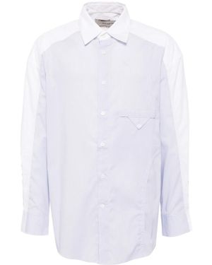 Feng Chen Wang Panelled Shirt - White
