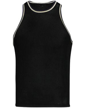 Y-3 X Wales Bonner Knit Tank Top - Black