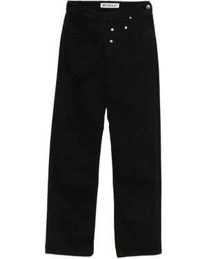 MEDEA Vaqueros Con Detalles Rasgados - Negro