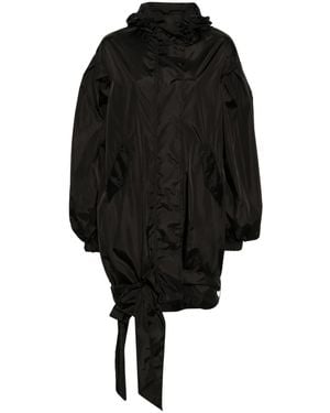 Simone Rocha リボンベルト ジャケット - ブラック