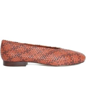 Sarah Chofakian Kintsugi Ballet Flats - Red