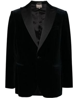 N.Peal Cashmere Tux Blazer Jacket - Black