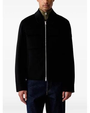 Moose Knuckles Zip-Up Jacket - Black