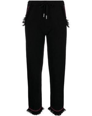 Max & Moi Pantalon À Coutures Contrastantes - Noir
