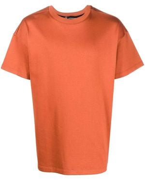 Styland X Notrainproof Crew-Neck Organic Cotton T-Shirt - Orange