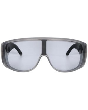 MM6 by Maison Margiela Mask Shield-Frame Sunglasses - Grey