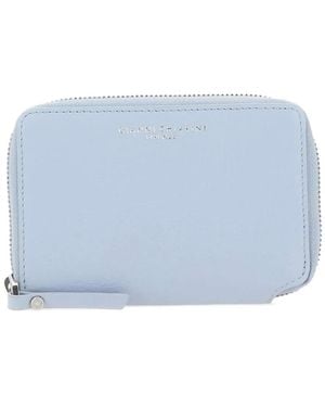 Gianni Chiarini Dollaro Leather Wallet - Blue