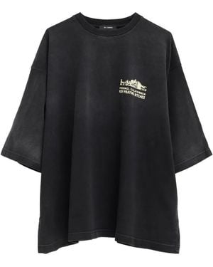 Willy Chavarria Print T-Shirt - Black