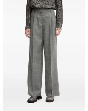 Marc O' Polo Wide-Leg Trousers - Grey