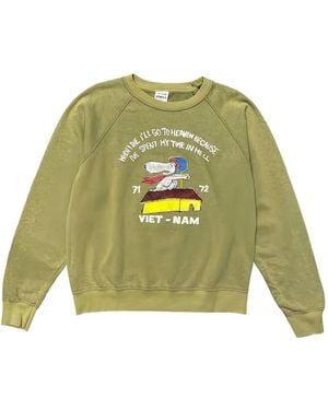 WILD DONKEY Pullover mit Rundhalsausschnitt - Grün