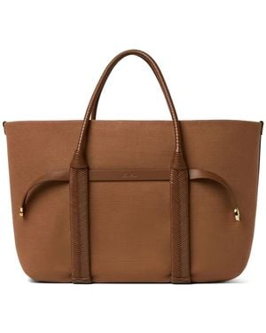 Loro Piana Large Ghiera Shopper - Brown