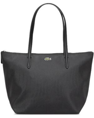 Lacoste Small Zip Tote Bag - Black