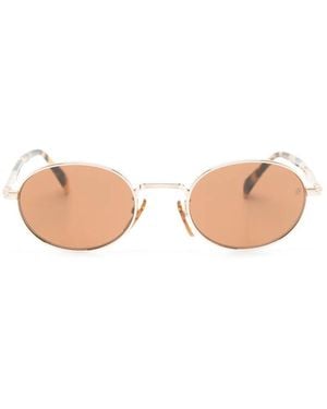 David Beckham Gafas De Sol Con Montura Oval - Rosa