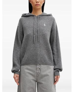 Sporty & Rich ニット パーカー - グレー