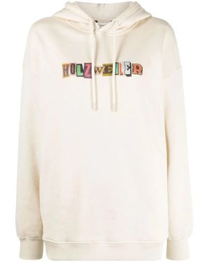 Holzweiler Logo-Print Hoodie - Multicolour