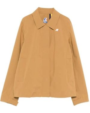 K-Way Veste À Boutonnière - Natural